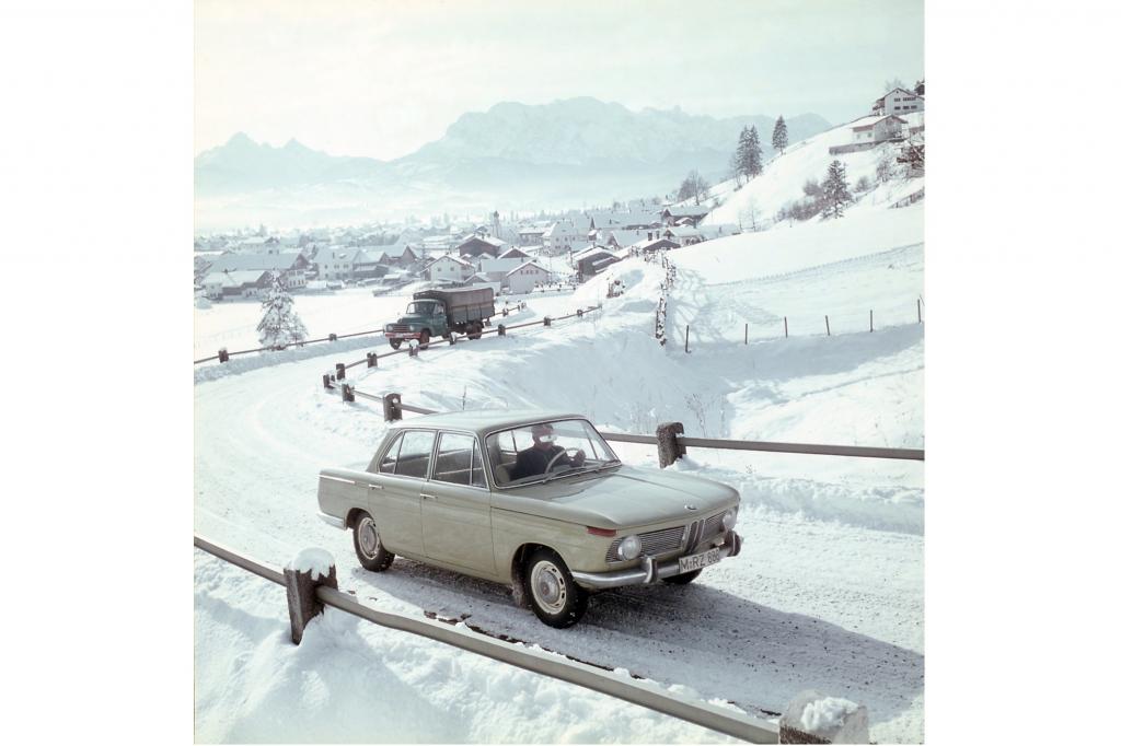 Trotz Heckantrieb läuft es auch auf Schnee