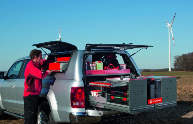 VW Amarok als Werkstattwagen: ORSYmobil entwickelt Modulsystem für Umbau