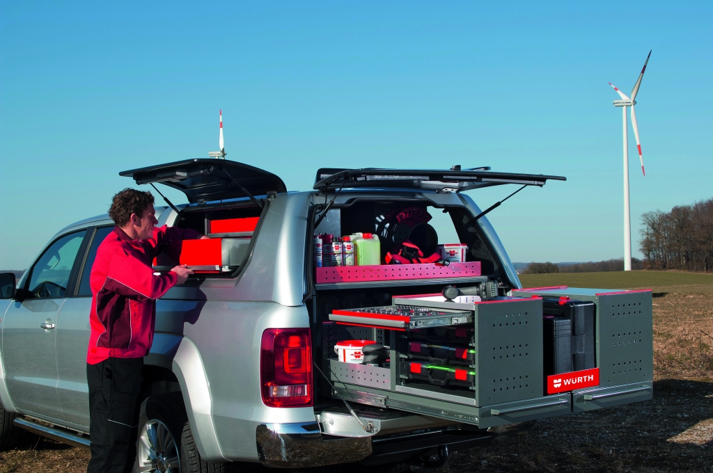 VW Amarok als Werkstattwagen: ORSYmobil entwickelt Modulsystem für Umbau