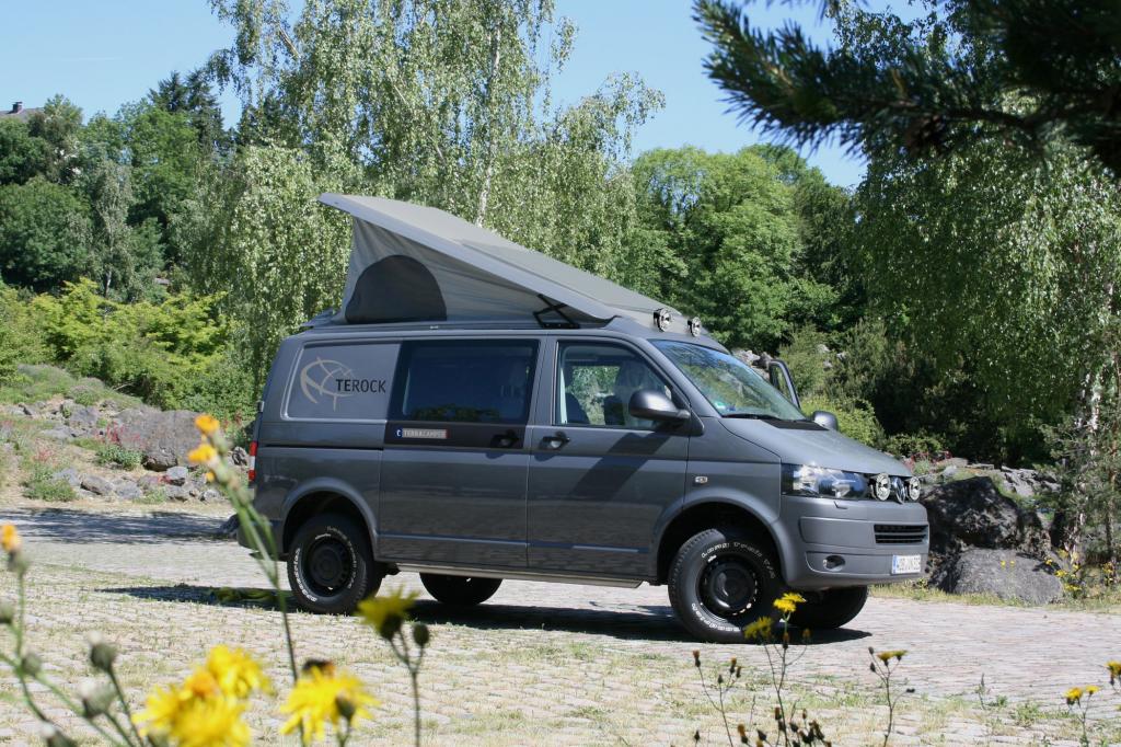 VW T5 Rockton Campingwagen - Flexibel über Stock und Stein