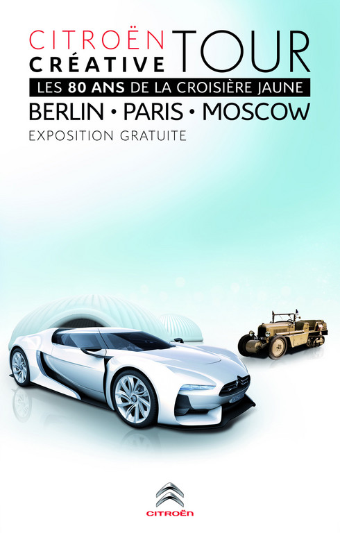 Wanderausstellung „Citroën Créative Tour“.