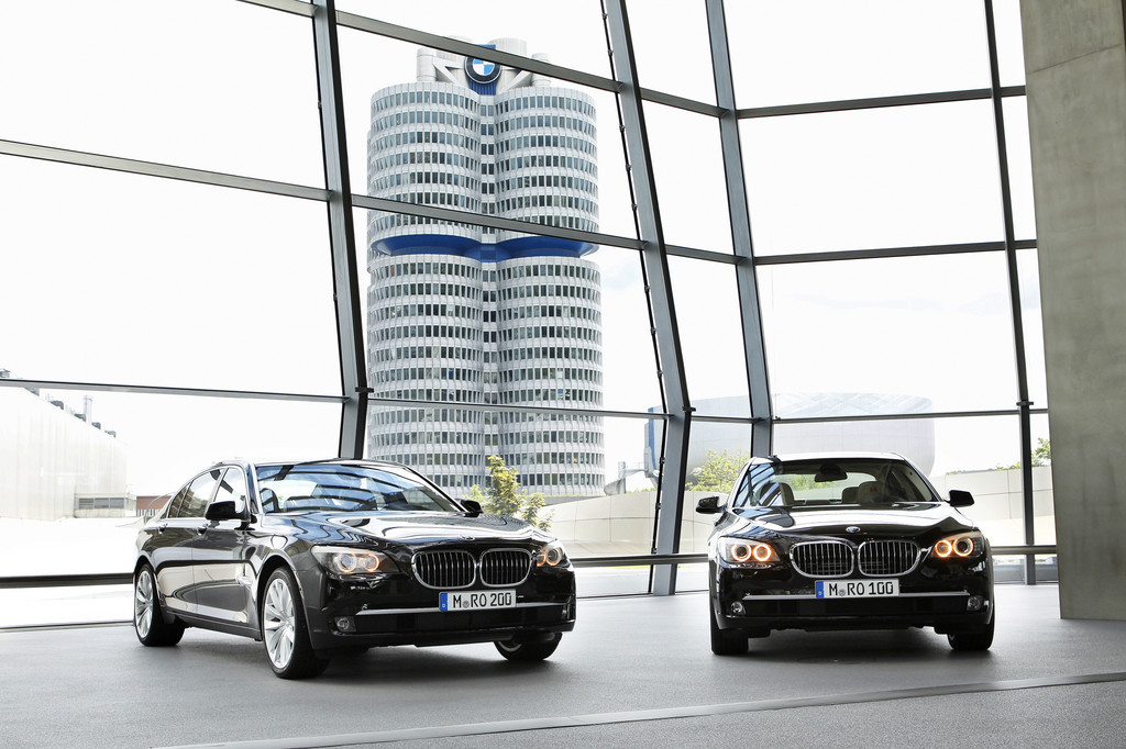 Zwei BMW Individual 7er für die Gäste des 