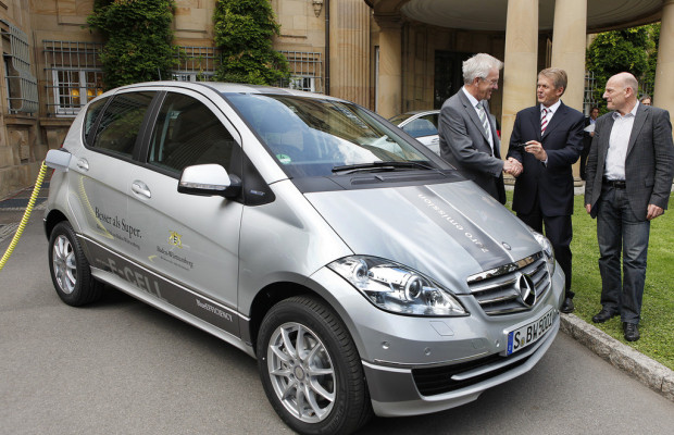 Zwei Mercedes-Benz A-Klasse E-Cell für die Landesregierung
