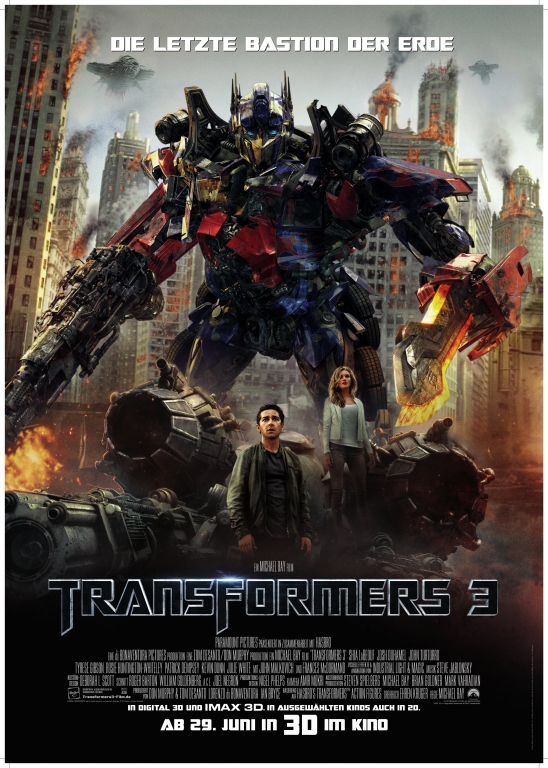 auto.de Gewinnspiel: Karten für die Deutschlandpremiere von Transformers 3 | HASBRO, TRANSFORMERS and all related characters are trademarks of Hasbro.
© 2011 Hasbro. All Rights Reserved, © 2011 PARAMOUNT PICTURES, ALL RIGHTS RESERVED.