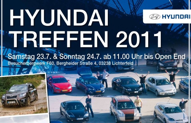 3. Hyundai Clubtreffen 2011 – Tuning-Fans treffen sich in der Lausitz