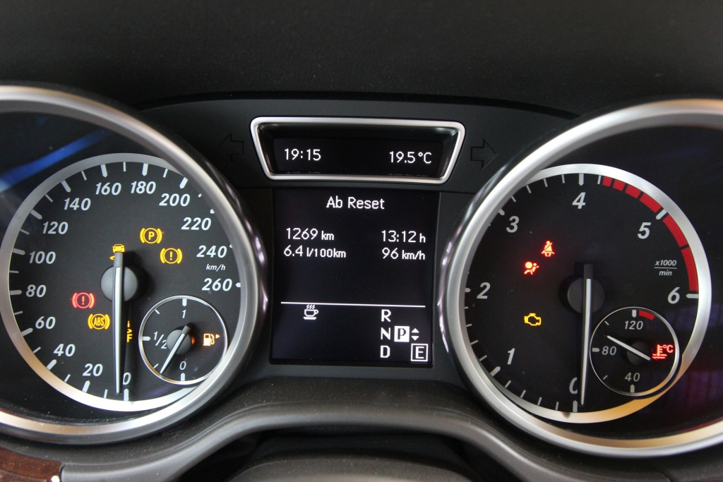 6,4 Liter hat der ML 250 Bluetec im Durchschnitt verbraucht.