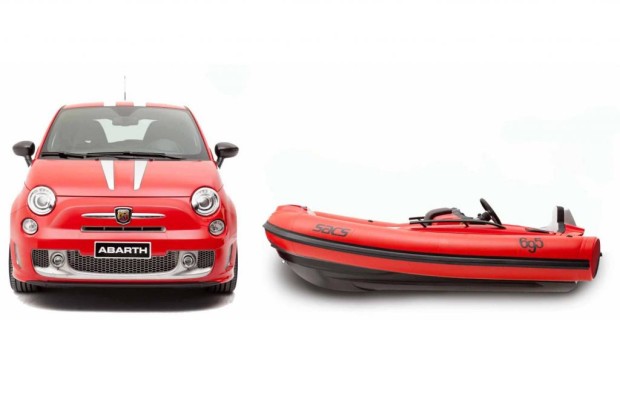 Abarth-Beiboot - Kleinwagen-Tuner geht aufs Wasser
