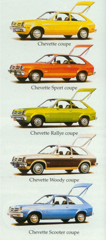 Anzeige für den Chevette.