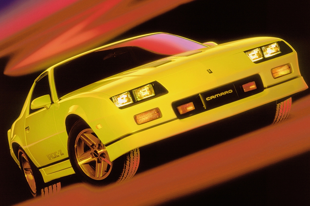 Auch beim 1983er Camaro gab es ein Schrägheck.