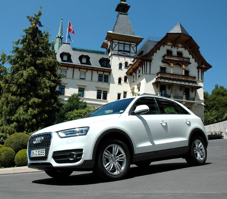 Audis neuer Q3 ist das dritte Q-Modell nach Q7 und Q5. Fotos: Koch