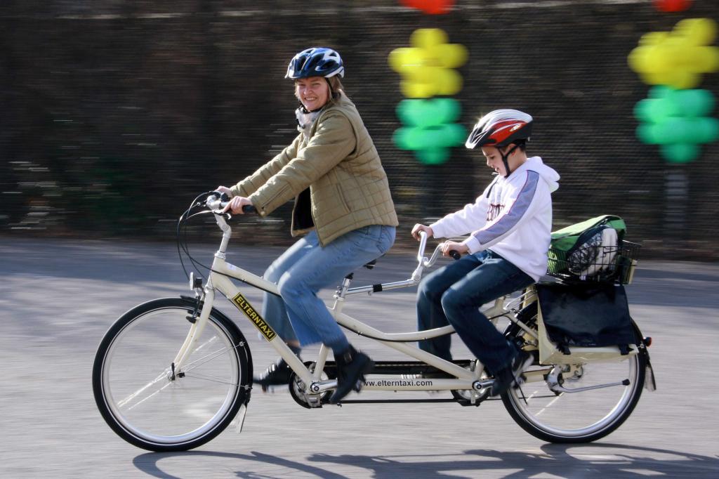 Auf dem Tandem ist man nie allein