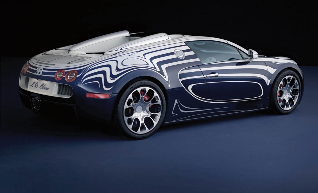 Auto meets Porzellan: Der Bugatti L`Or Blanc