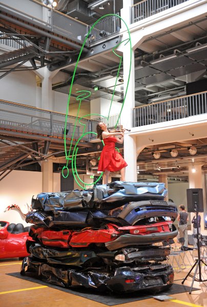 Autos und Kunst Quelle: dpa