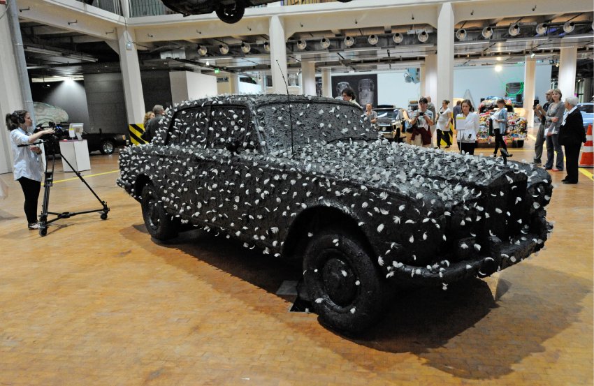 Autos und Kunst Quelle: dpa
