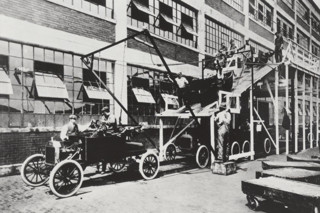 Das Ford T-Modell wurde schnell als ''Tin Lizzy'' bekannt.