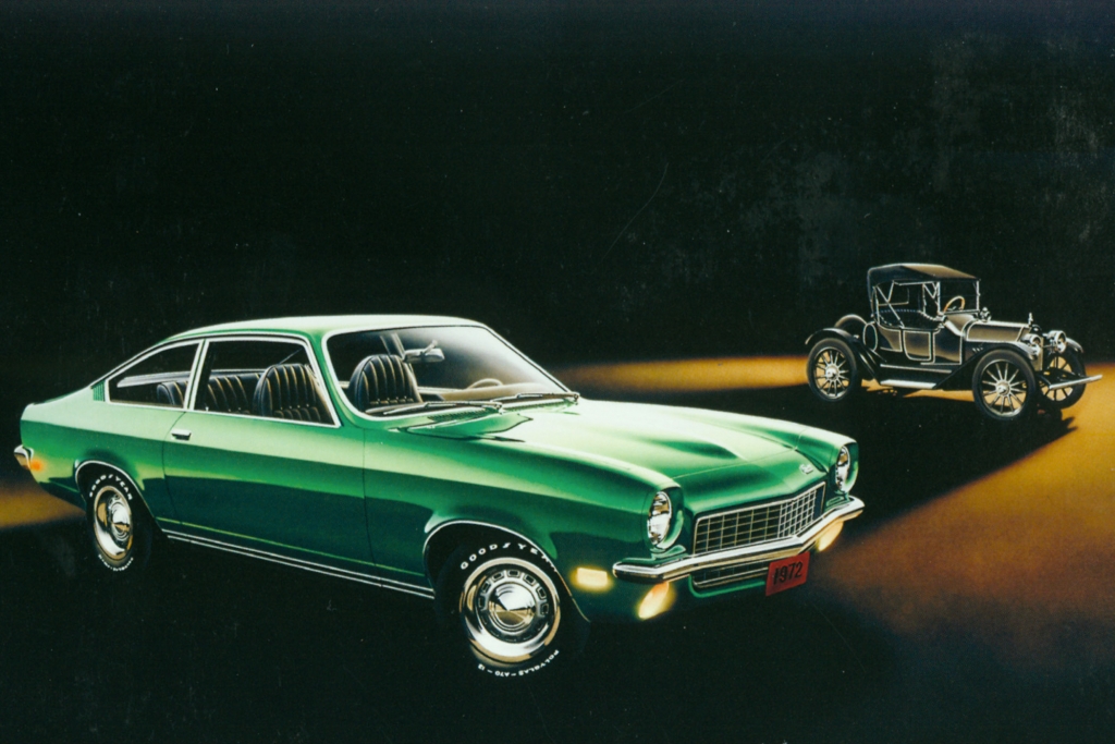 Das Vega Coupé von 1972.