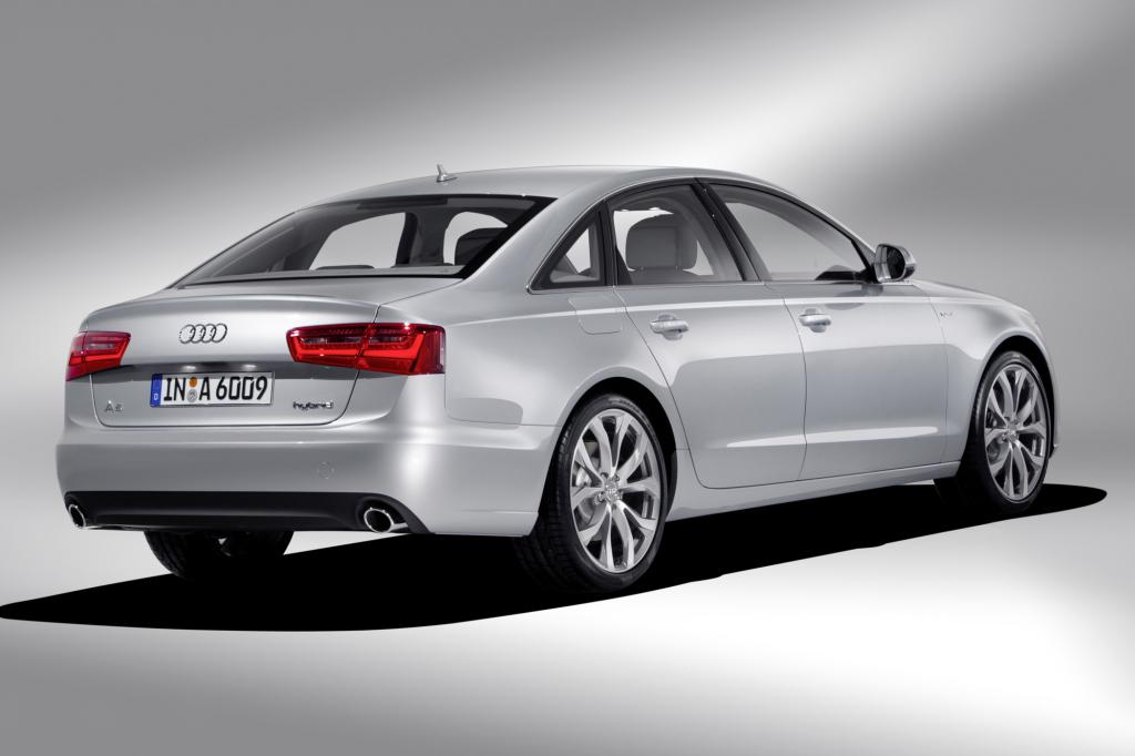 Den A6 gibt es bald auch mit einem Hybridantrieb