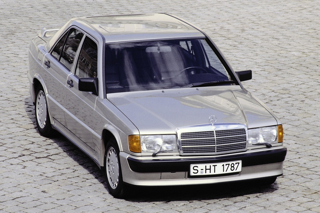 Der 190er hört auf den Namen Baby-Benz - Mercedes.