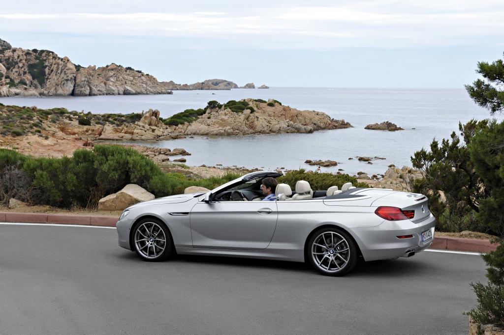 Der BMW 6er setzt weiterhin auf das klassische Verdeck
