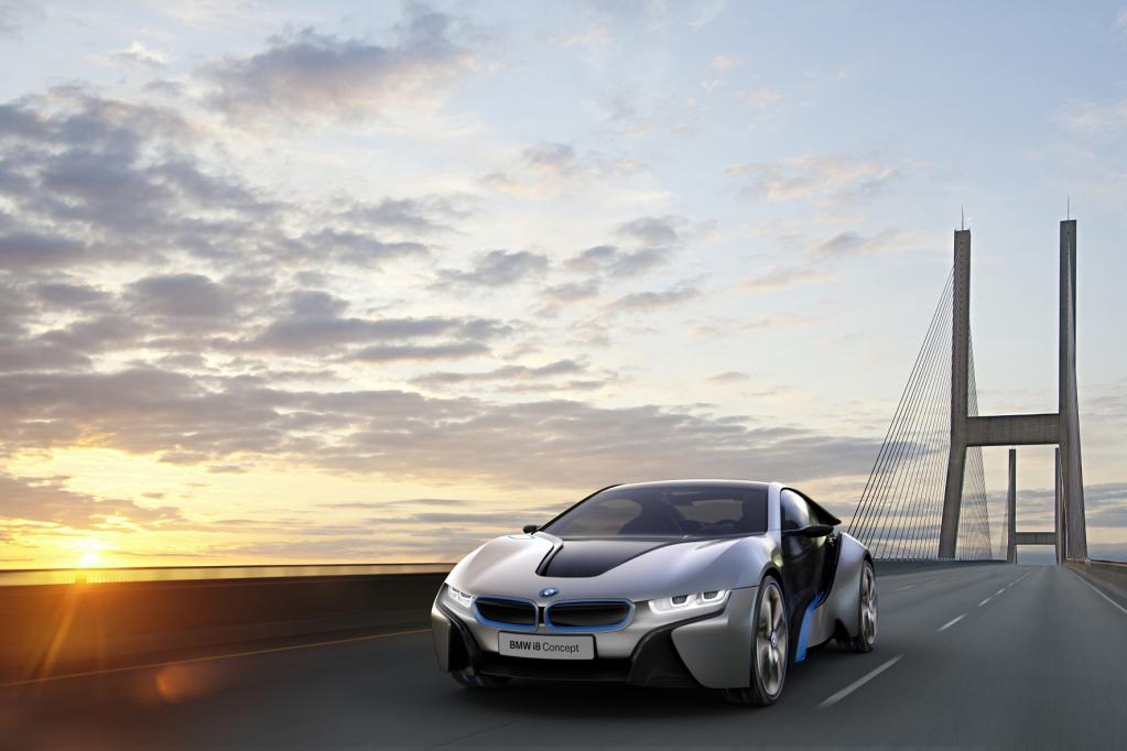 Der Concept i8 macht Lust auf die Elektro-Zukunft. 