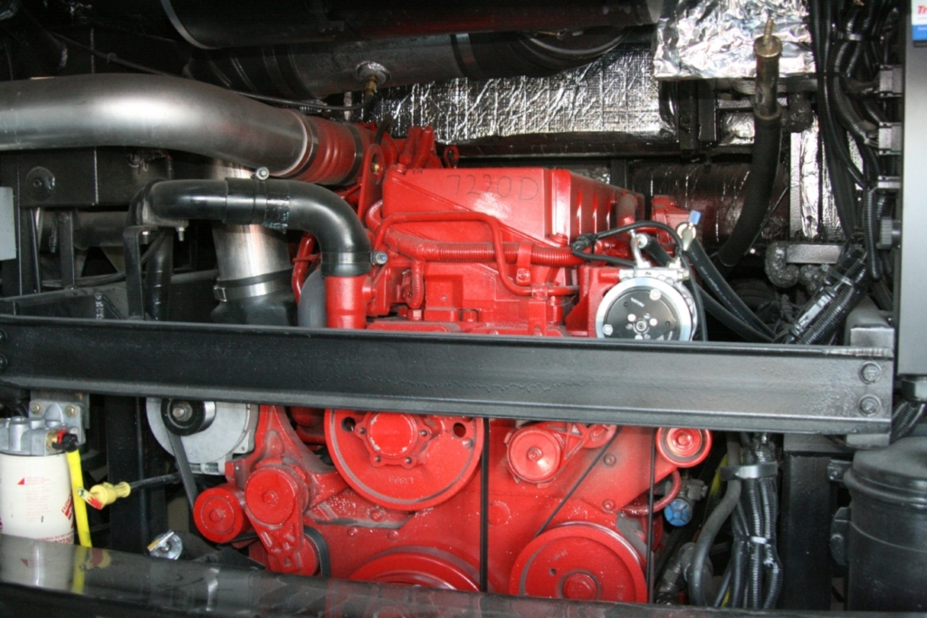 Der Generator garantiert Stromversorgnung.