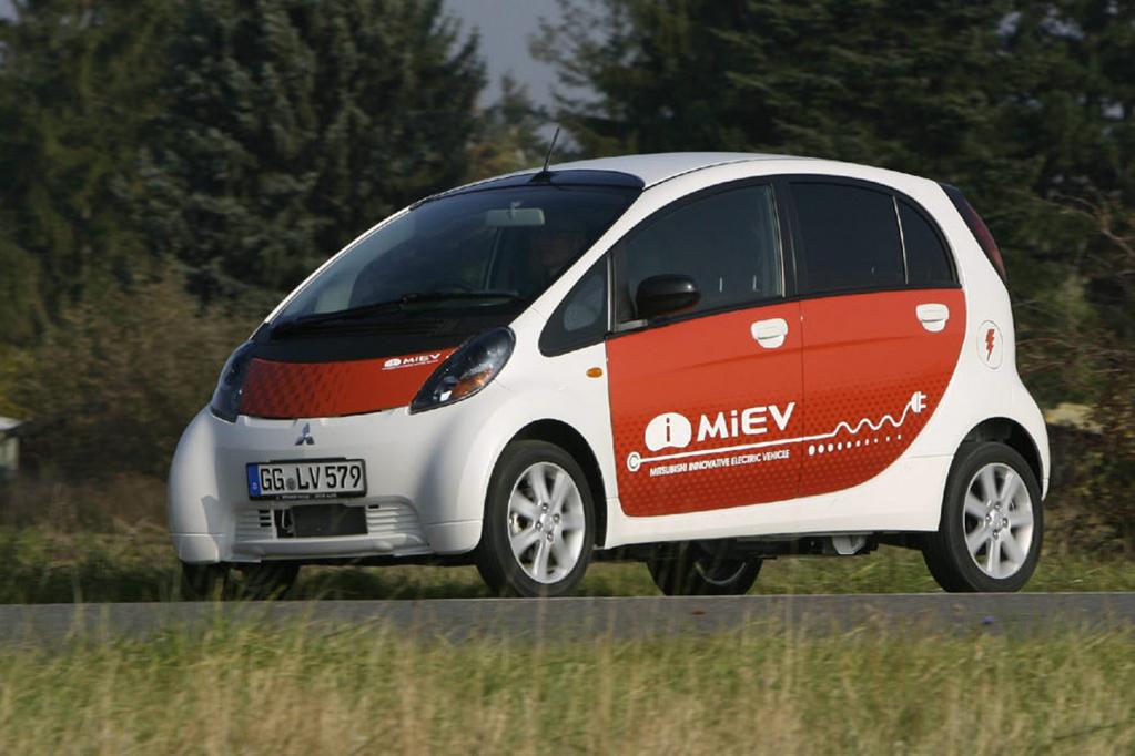 Der Mitusubshi i-Miev ist der erste Stromer des Herstellers. Bis 2015 wollen die Japaner acht weitere E-Modelle in den Handel bringen. 