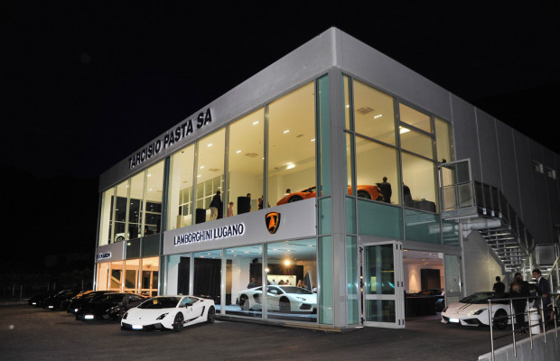 Eröffnung von Lamborghini Lugano