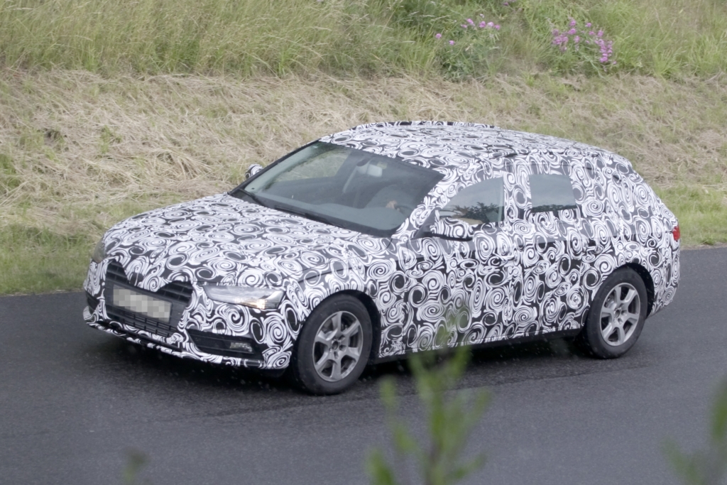 Erwischt: Erlkönig Audi A4 Avant