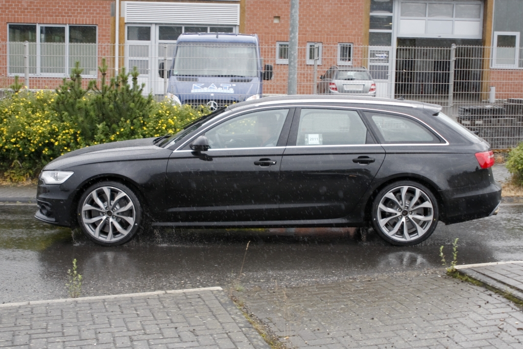 Erwischt: Erlkönig Audi S6 Avant