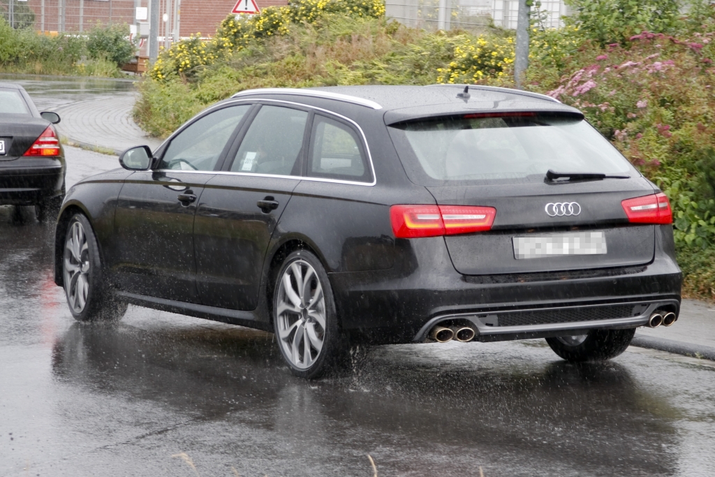 Erwischt: Erlkönig Audi S6 Avant