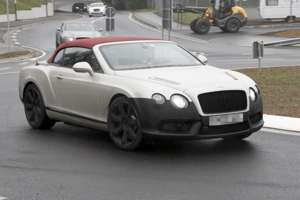 Erwischt: Erlkönig Bentley Continental GTC Speed