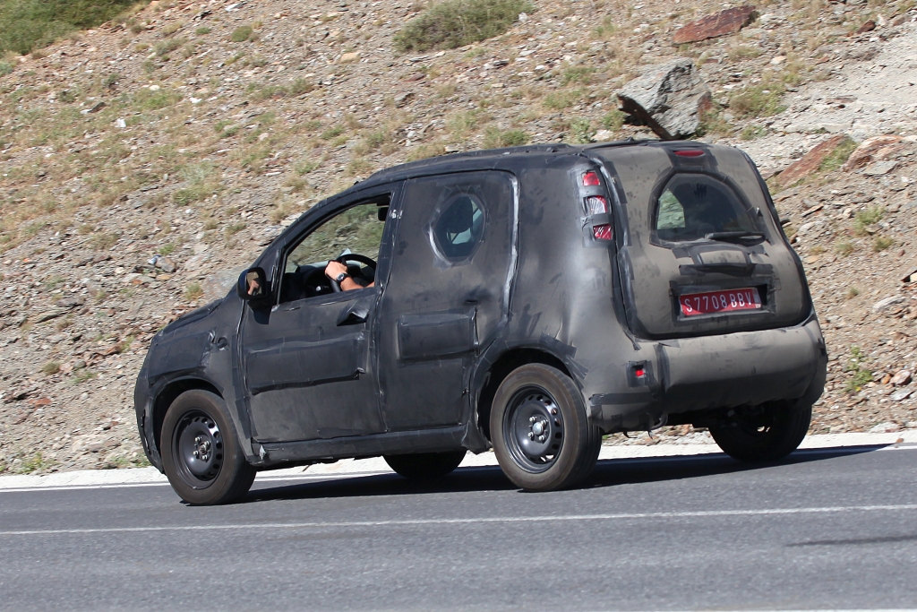 Erwischt: Erlkönig Fiat Panda – Der Bär ist los!