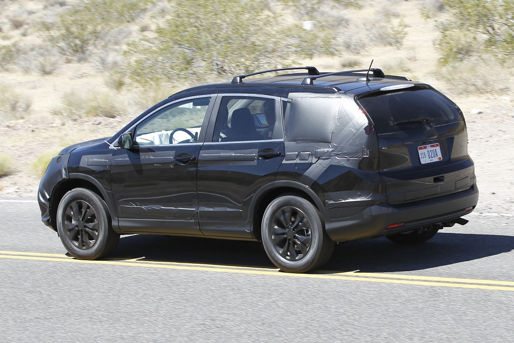 Erwischt: Erlkönig Honda CR-V
