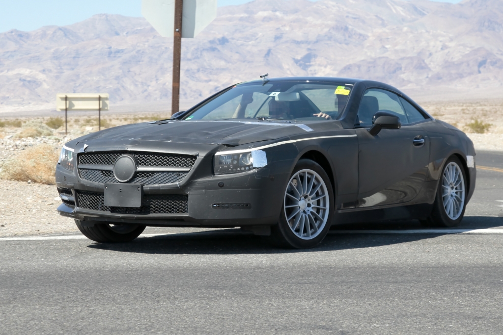 Erwischt: Erlkönig Mercedes-Benz SL – In bester Gesellschaft