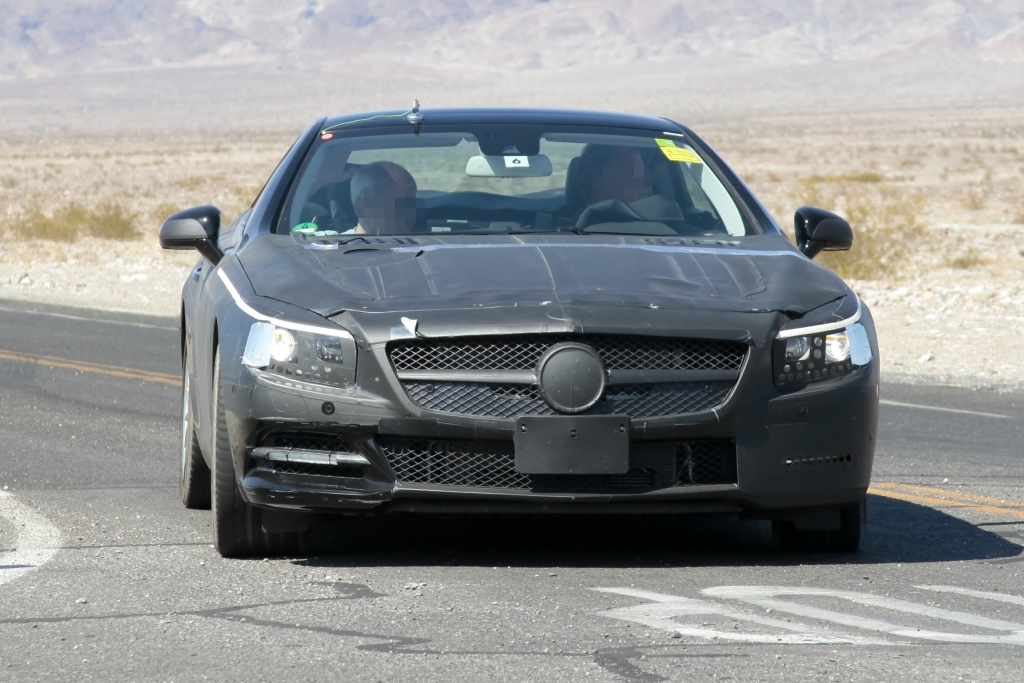 Erwischt: Erlkönig Mercedes-Benz SL – In bester Gesellschaft