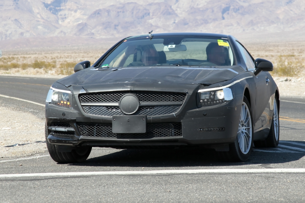 Erwischt: Erlkönig Mercedes-Benz SL – In bester Gesellschaft