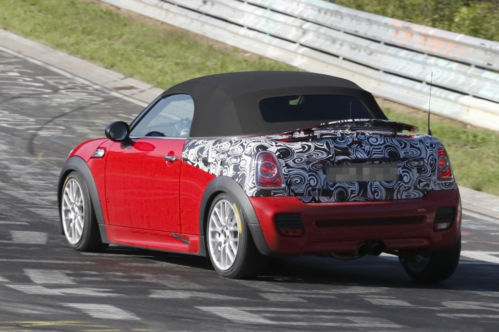 Erwischt: Erlkönig Mini Roadster John Cooper Works