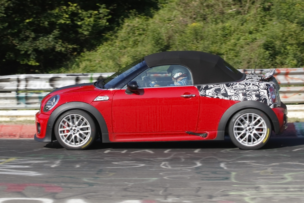 Erwischt: Erlkönig Mini Roadster John Cooper Works