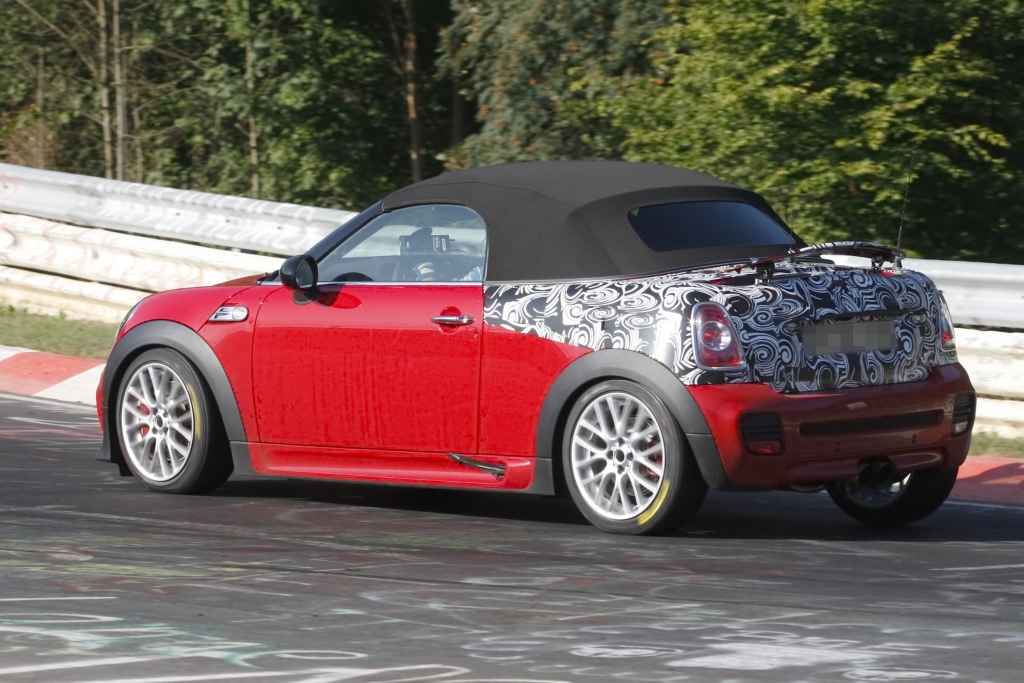 Erwischt: Erlkönig Mini Roadster John Cooper Works
