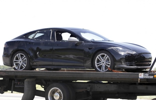 Erwischt: Erlkönig Tesla Model S