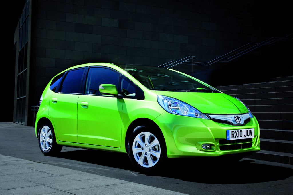 Honda Jazz Hybrid.