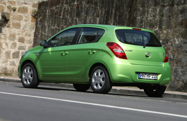 Hyundai i20 Blue mit unter 100 Gramm CO2