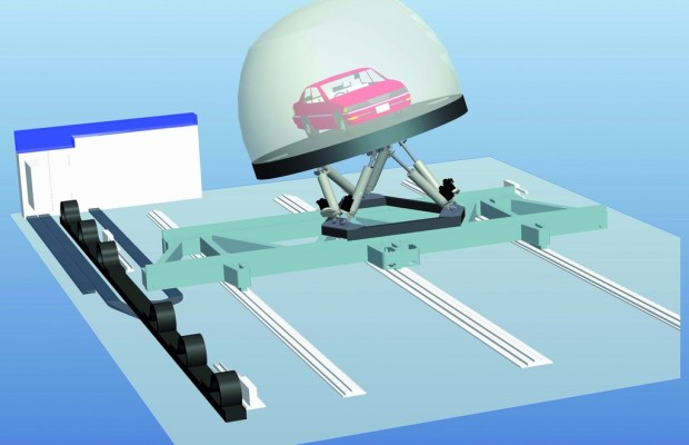 In Stuttgart entsteht Europas größter Fahrsimulator