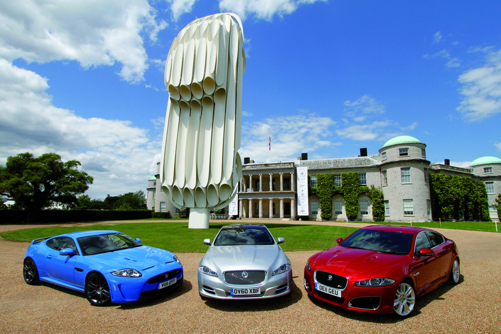 Jaguar beim Festival of Speed in Goodwood.