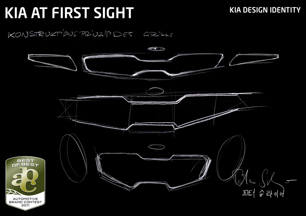 Kia Design Auszeichnung.