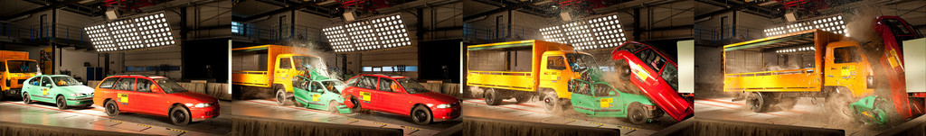LKW-Crashtest.