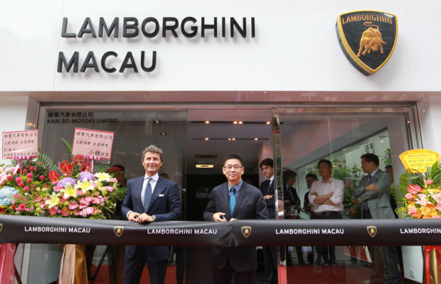 Lamborghini eröffnet Showroom in Macau