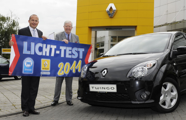 Licht-Test 2011-Teilnehmer können Renault Twingo gewinnen