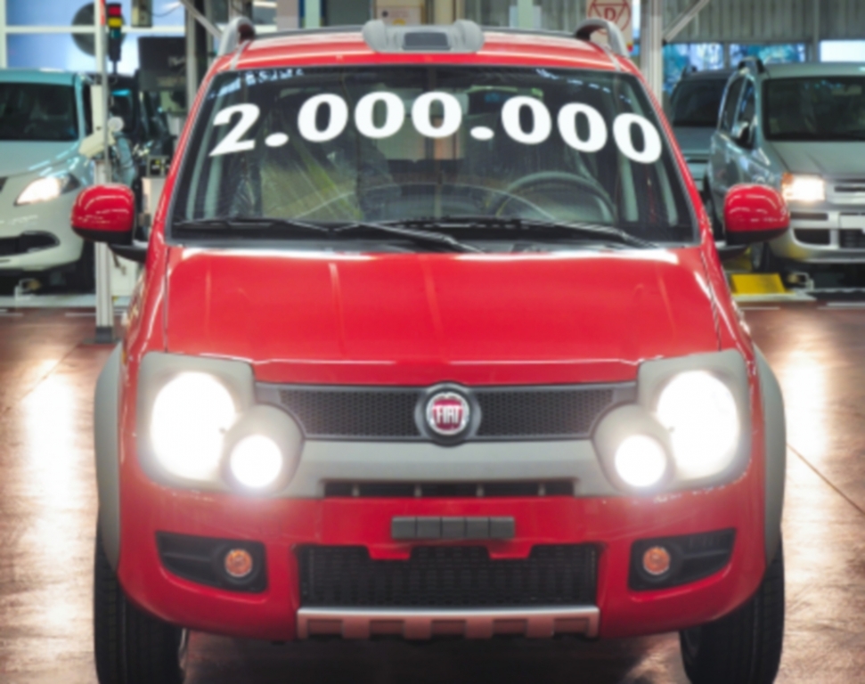 Mehr als zwei Millionen Fiat Panda produziert