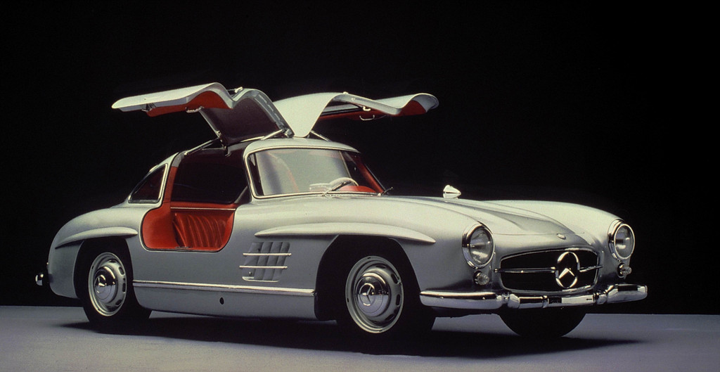 Mercedes-Benz bei den Schloss Dyck Classic Days: Mercedes 300 SL.